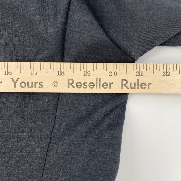 Lauren Ralph Lauren LRL Blazer Mens 40S Gray Wool Natural Stretch Suit Jacket - Picture 11 of 14